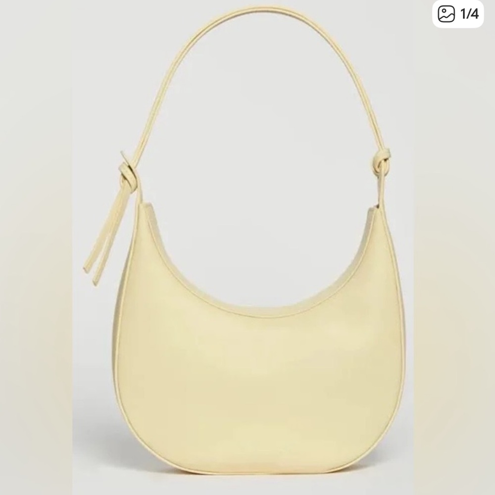 Reformation Rosetta Mini Tote in Butter Yellow 🧈